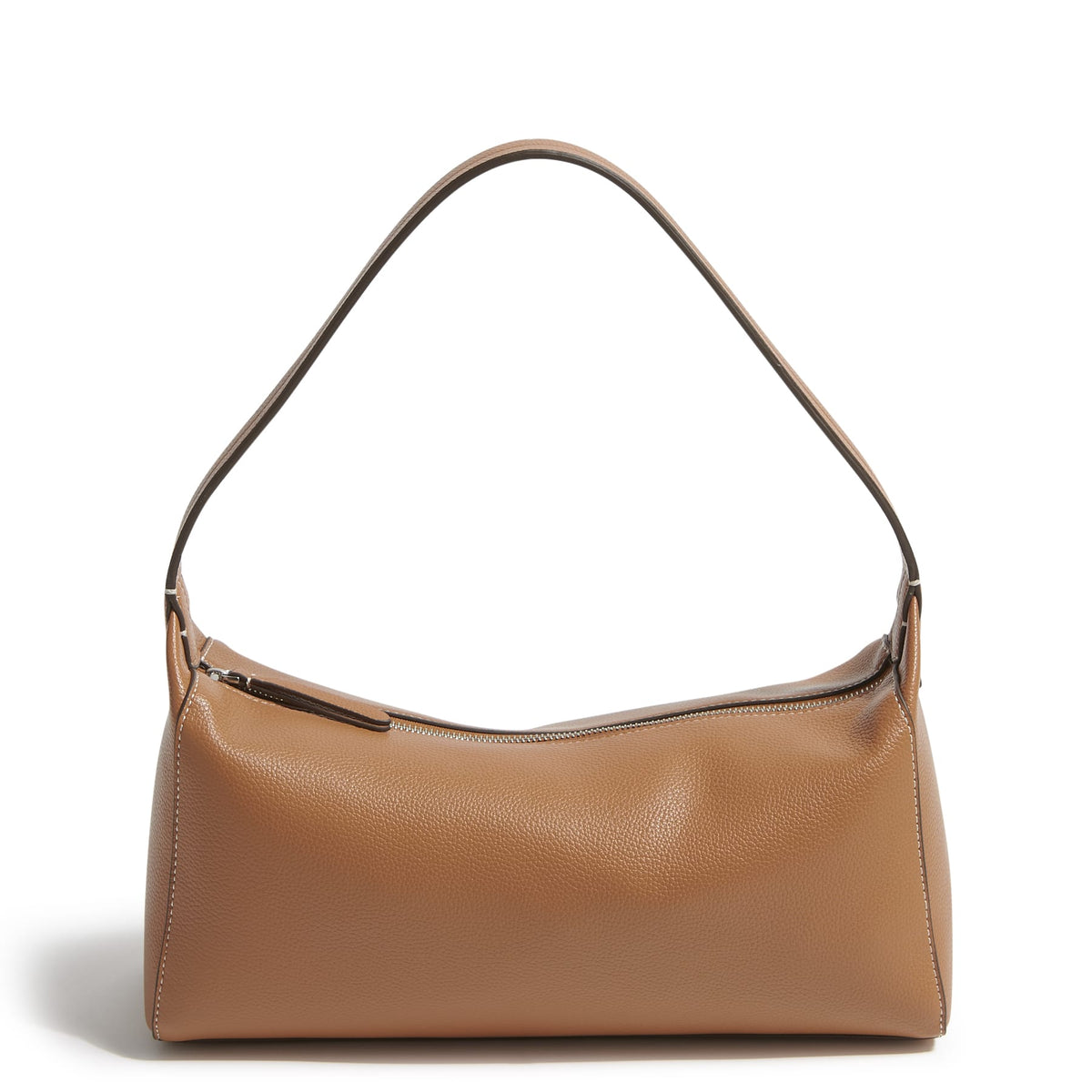 Slouchy Shoulder Bag-Roasted Pecan-Image 1-Vera Bradley