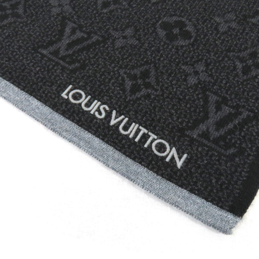 Louis Vuitton M73468 Black Gr Wool Small  M73468 Black Gray Wave
