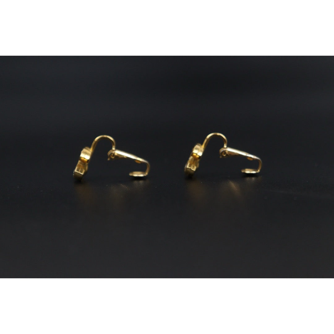Very Good ( Rank A)｜ CHANEL Coco Mark Rhinestone Earrings｜V25071007
