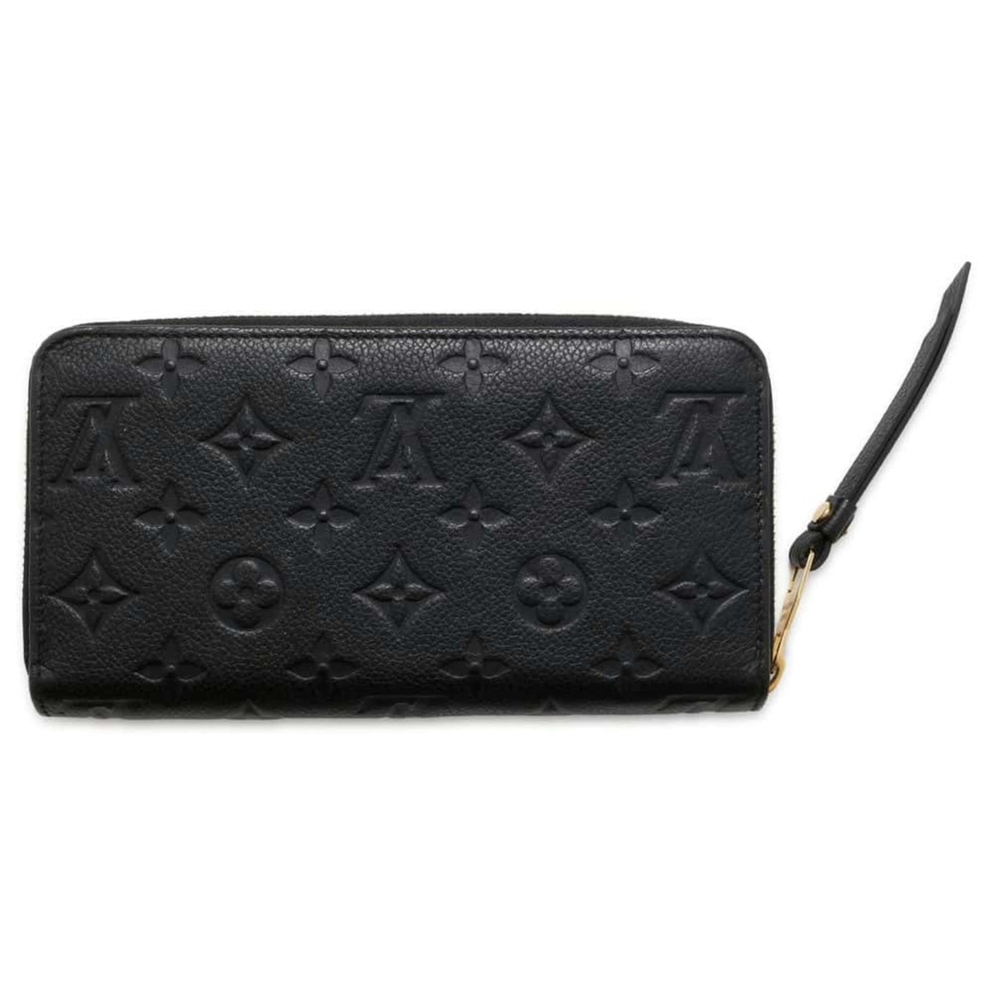 Louis Vuitton Monogram Empreinte  Noir Monogram Empreinte Long Wallet (Bi-Fold)