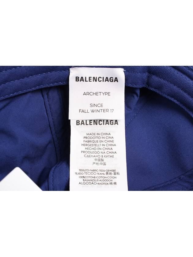 Luxury Balenciaga  Wave Logo Ball Cap M