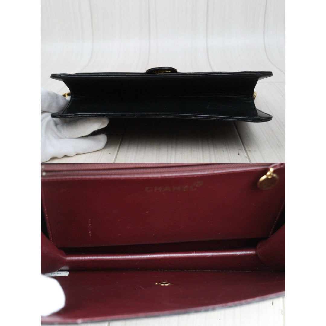 Very Good ( Rank A)｜ CHANEL  Lamb Skin Chain CF 25 Shoulder Bag Made in 1997-1999Year ｜24071901