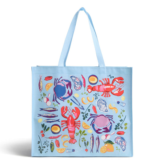 Outlet Market Tote-Seafood Boil-Image 1-Vera Bradley