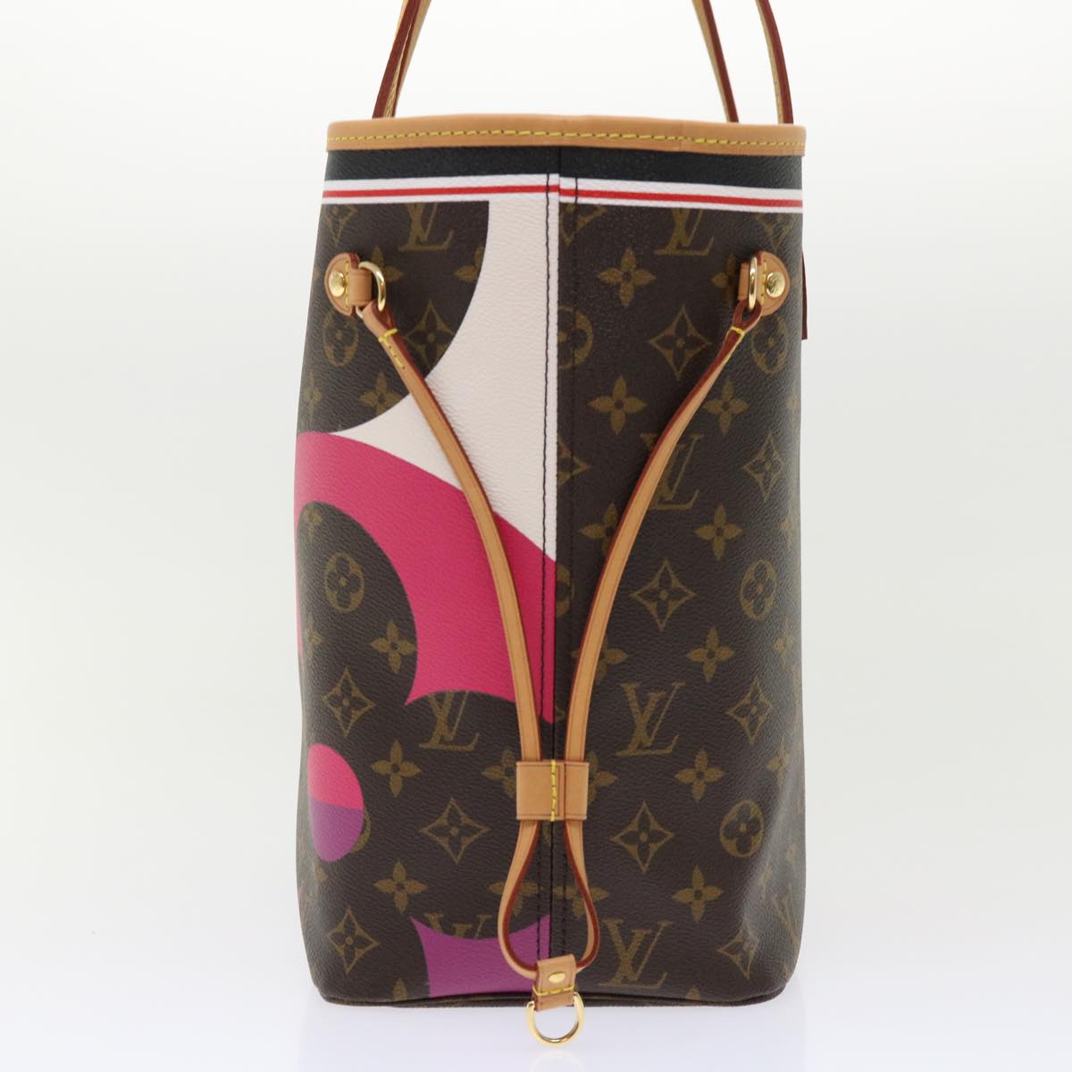 LOUIS VUITTON Monogram Game On Neverfull MM Tote Bag M57452 LV Auth 51264A