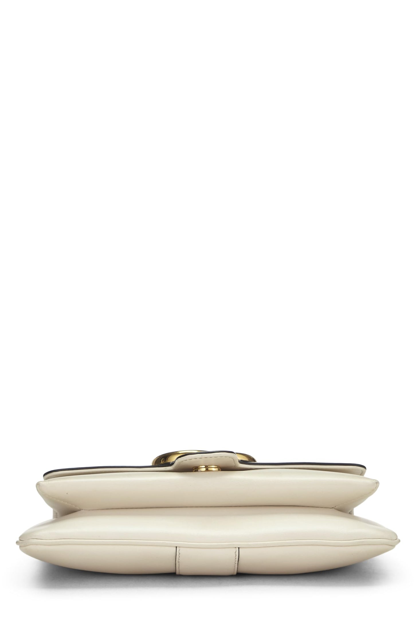 Gucci, White Leather Arli Shoulder Bag Small, White
