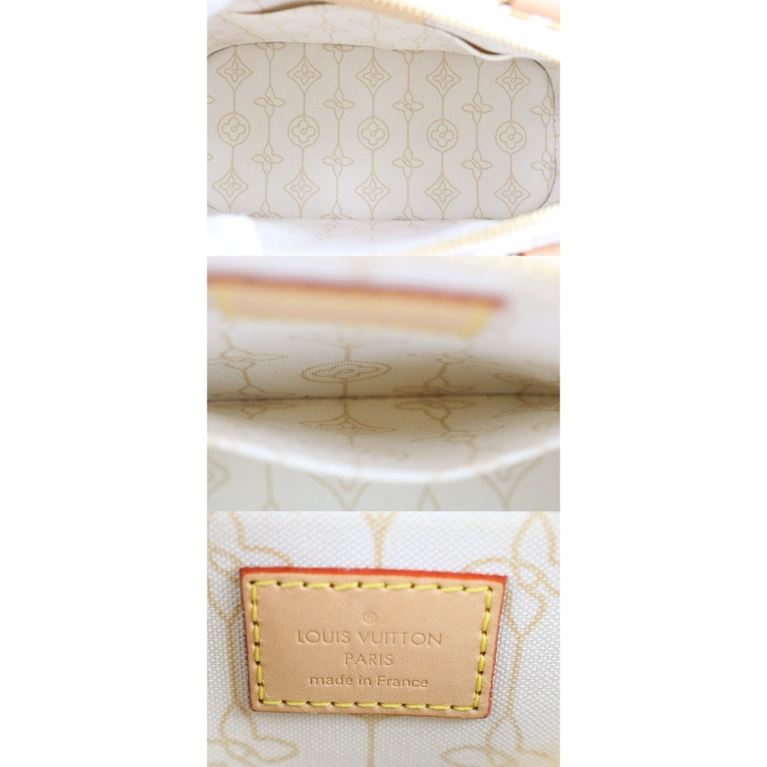 Good ( Rank AB)｜ LV Damier Azur Nautical Alma BB HandBag Shoulder Bag  IC Chips Model ｜X25032510