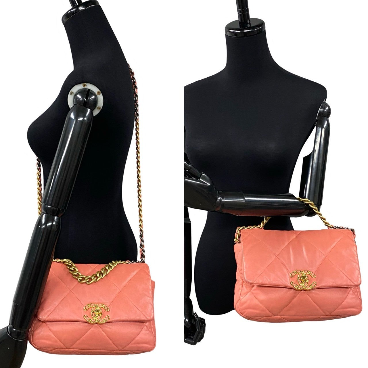 Chanel 19 Lambskin Shoulder Bag