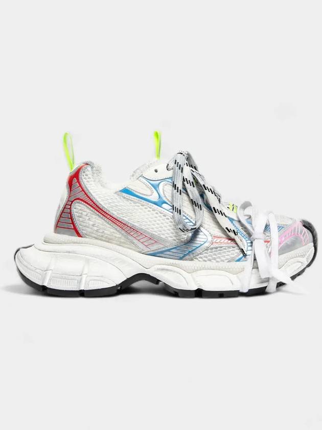 Luxury Balenciaga  3XL Low Top Sneakers Red Blue White