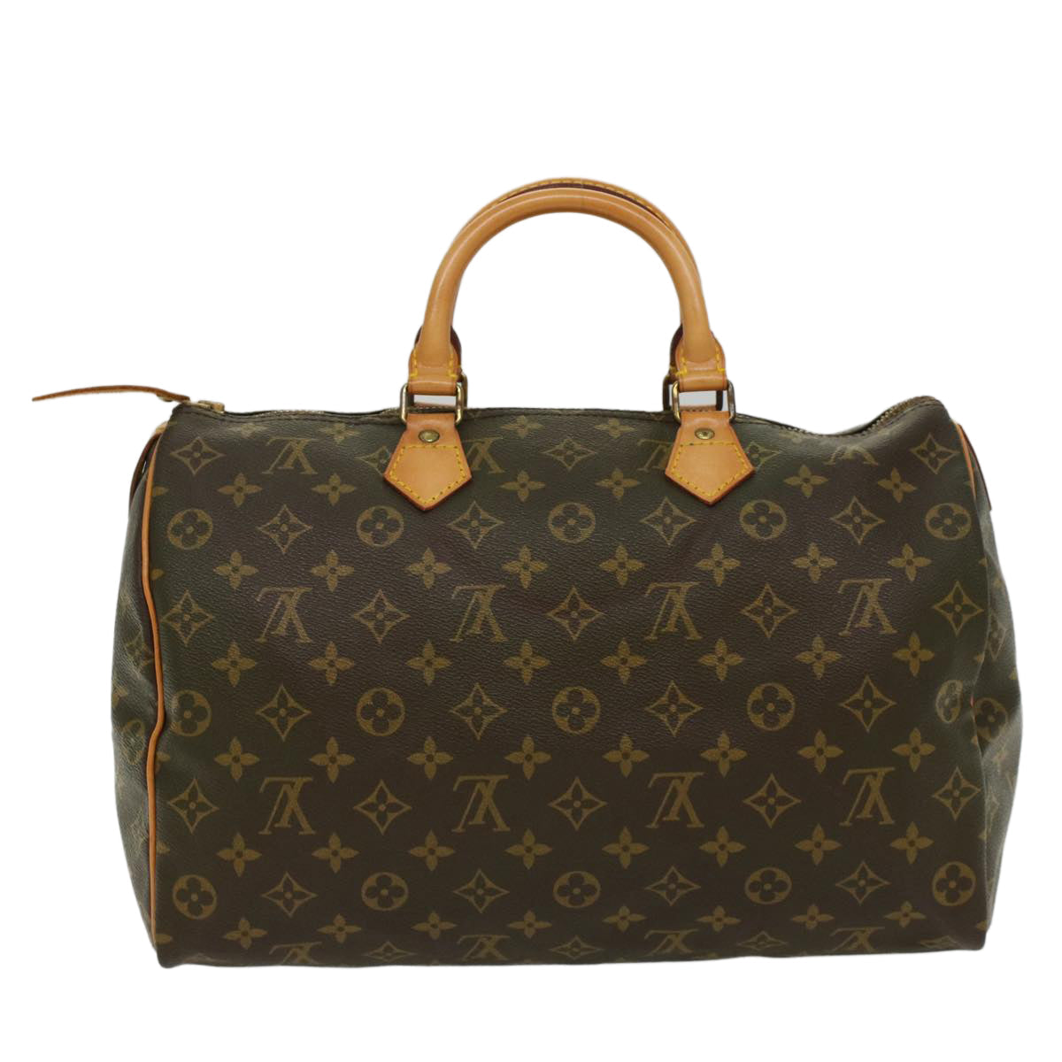 LOUIS VUITTON Monogram Speedy 35 Hand Bag M41524 LV Auth 51624