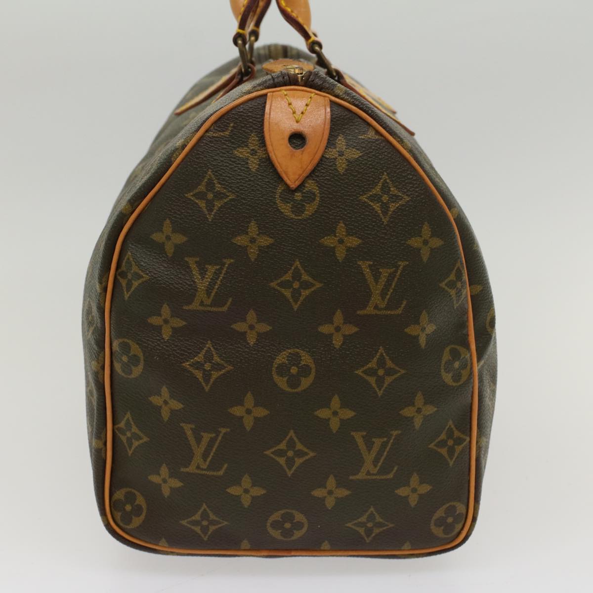 LOUIS VUITTON Monogram Speedy 35 Hand Bag M41524 LV Auth 51624