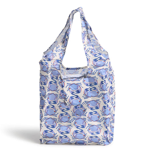 Outlet Essential Reusable Tote Bag Charm-Feelin' Crabby-Image 1-Vera Bradley