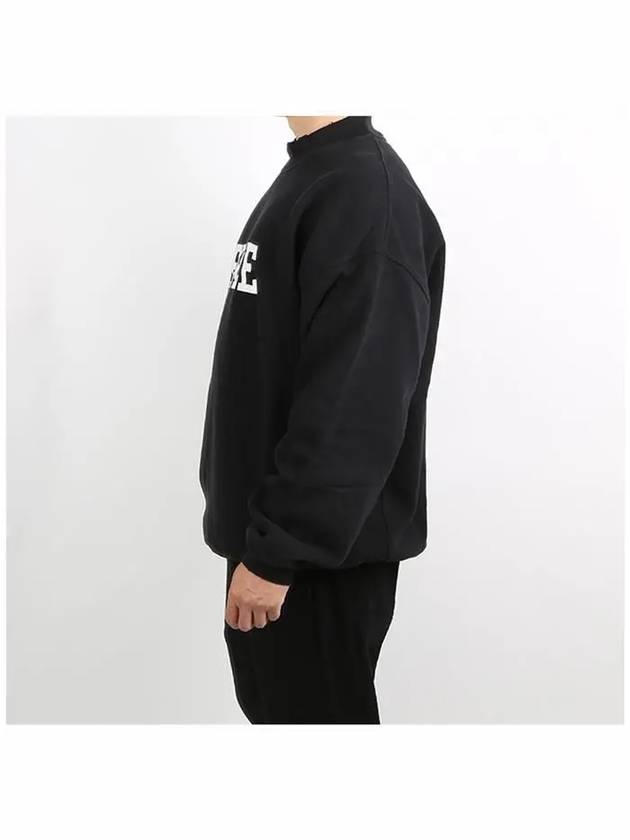 Luxury Balenciaga  WoMen's Free Embroidery Distressed Sweatshirt Black