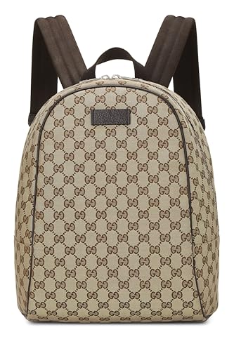 Gucci, Original GG Canvas Backpack, Brown