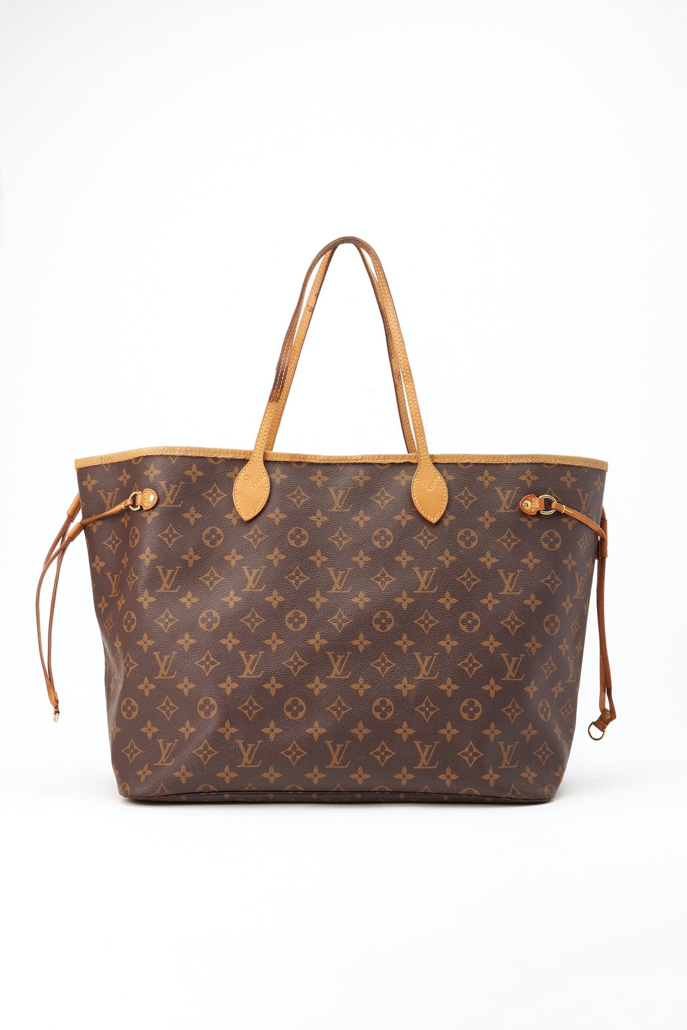 Louis Vuitton Neverfull GM Tote Bag in Brown Monogram Canvas