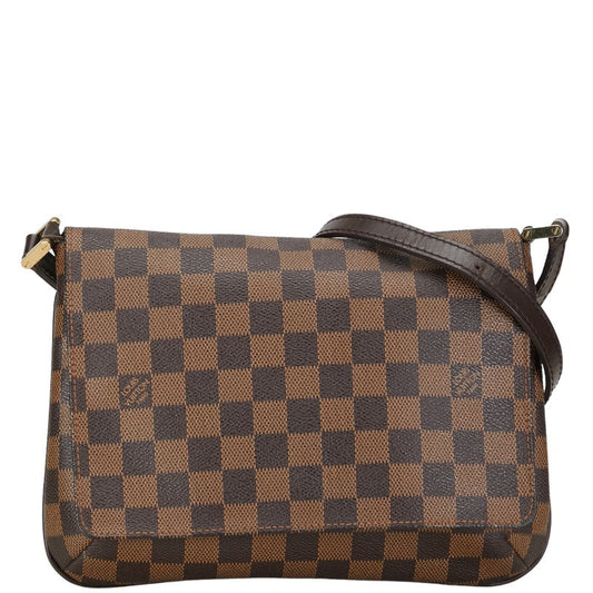 Louis Vuitton Damier Musette Tango Longsher  Shoulder Bag N51301 Brown PVC Leather  Louis Vuitton