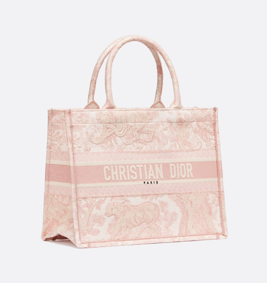 Dior Book Tote Medium Canvas Bag