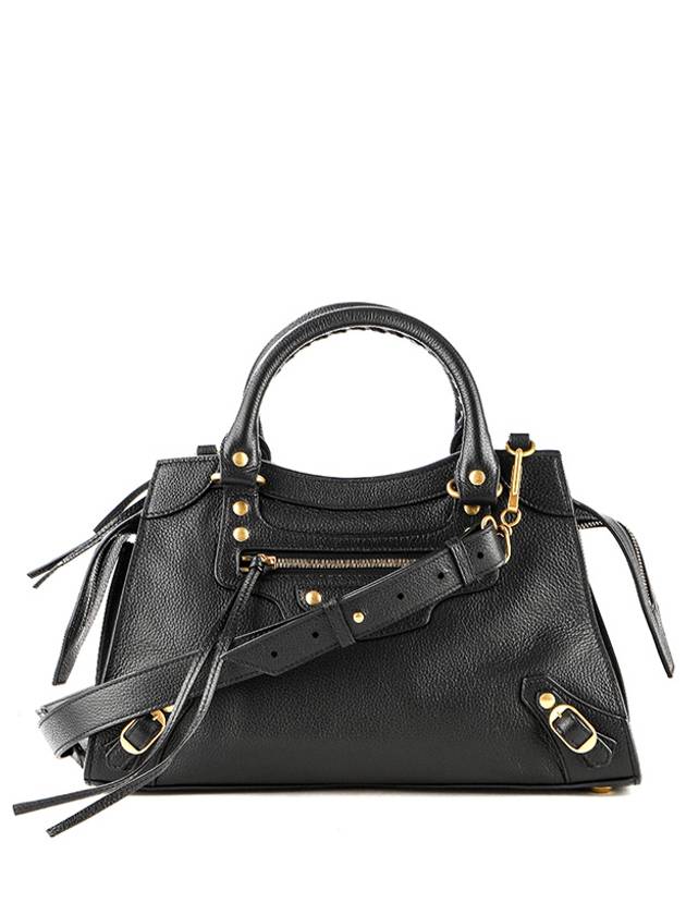 Luxury Balenciaga  Neo Classic Small Shoulder Bag Black
