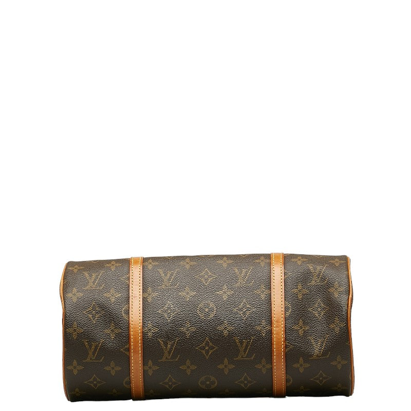 Louis Vuitton Monogram Papillon 30  Handbag M51385 Brown PVC Leather Lady Louis Vuitton