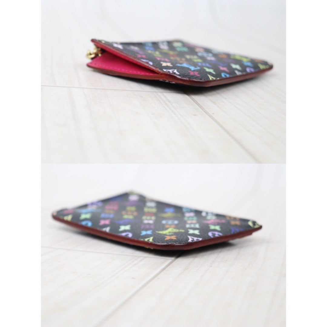 Rank AB ｜ LV Monogram Multicolor Card Holder  ｜24062704