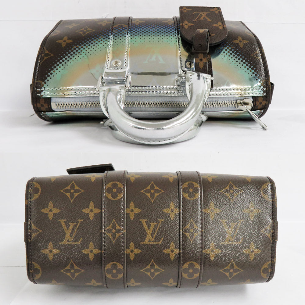 Louis Vuitton Monogram Metallic Nebula Kippur Bandouliere 25 M23119 Silver Handbag Crossbody  Silver Handbag Crossbody Mens