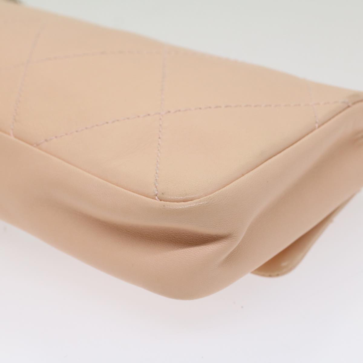 Top Quality Chanel Matelasse Chain Shoulder Bag Leather Pink CC Auth 53097
