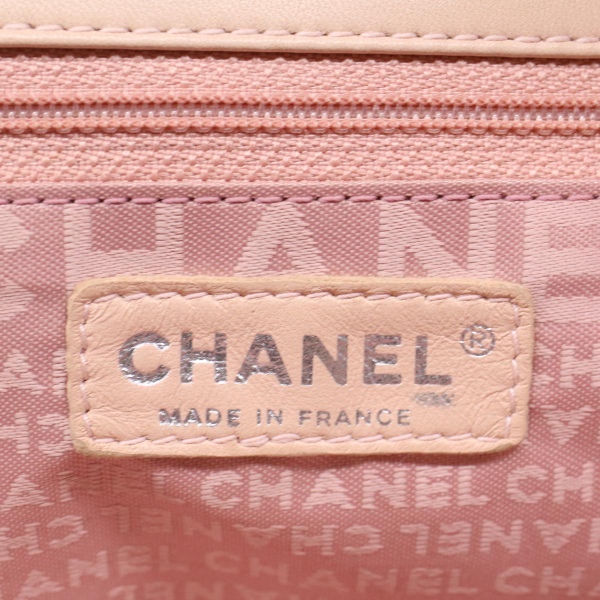 Top Quality Chanel Matelasse Chain Shoulder Bag Leather Pink CC Auth 53097