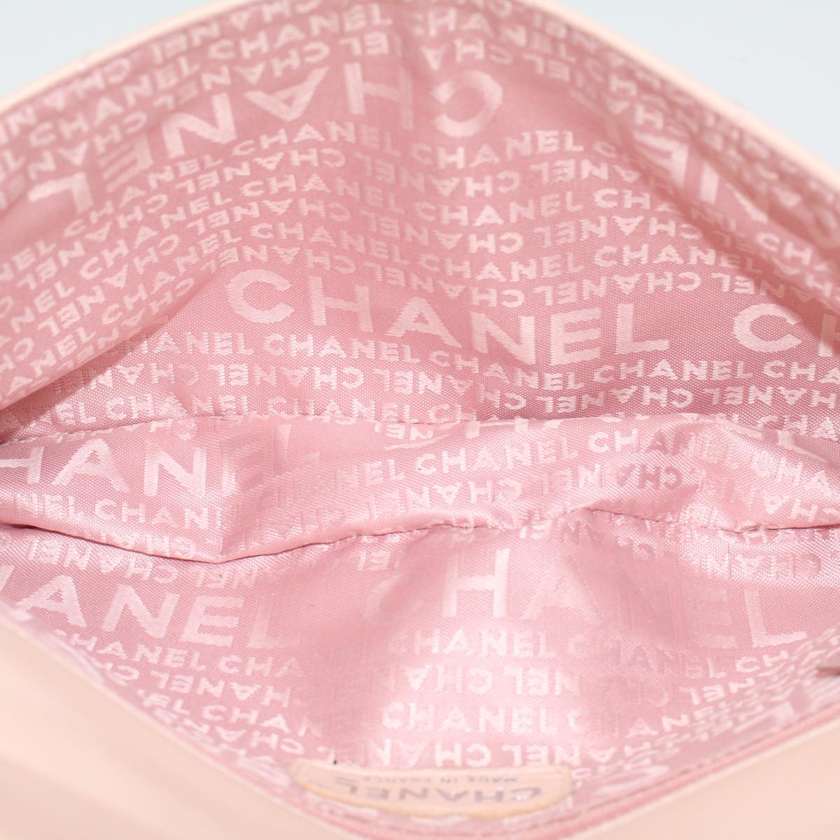 Top Quality Chanel Matelasse Chain Shoulder Bag Leather Pink CC Auth 53097