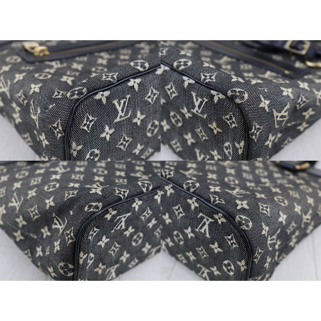 Very Good ( Rank A)｜ LV Monogram Denim Tote Bag Blue｜H24021208