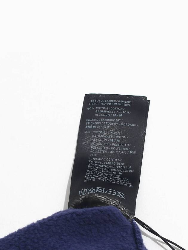 Luxury Balenciaga  WoMen's Free Embroidery Distressed Sweatshirt Navy