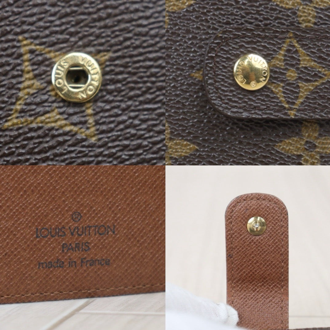 Good ( Rank AB) ｜ LV Monogram Medium Ring Agenda Cover Notebook Cover ｜24092606