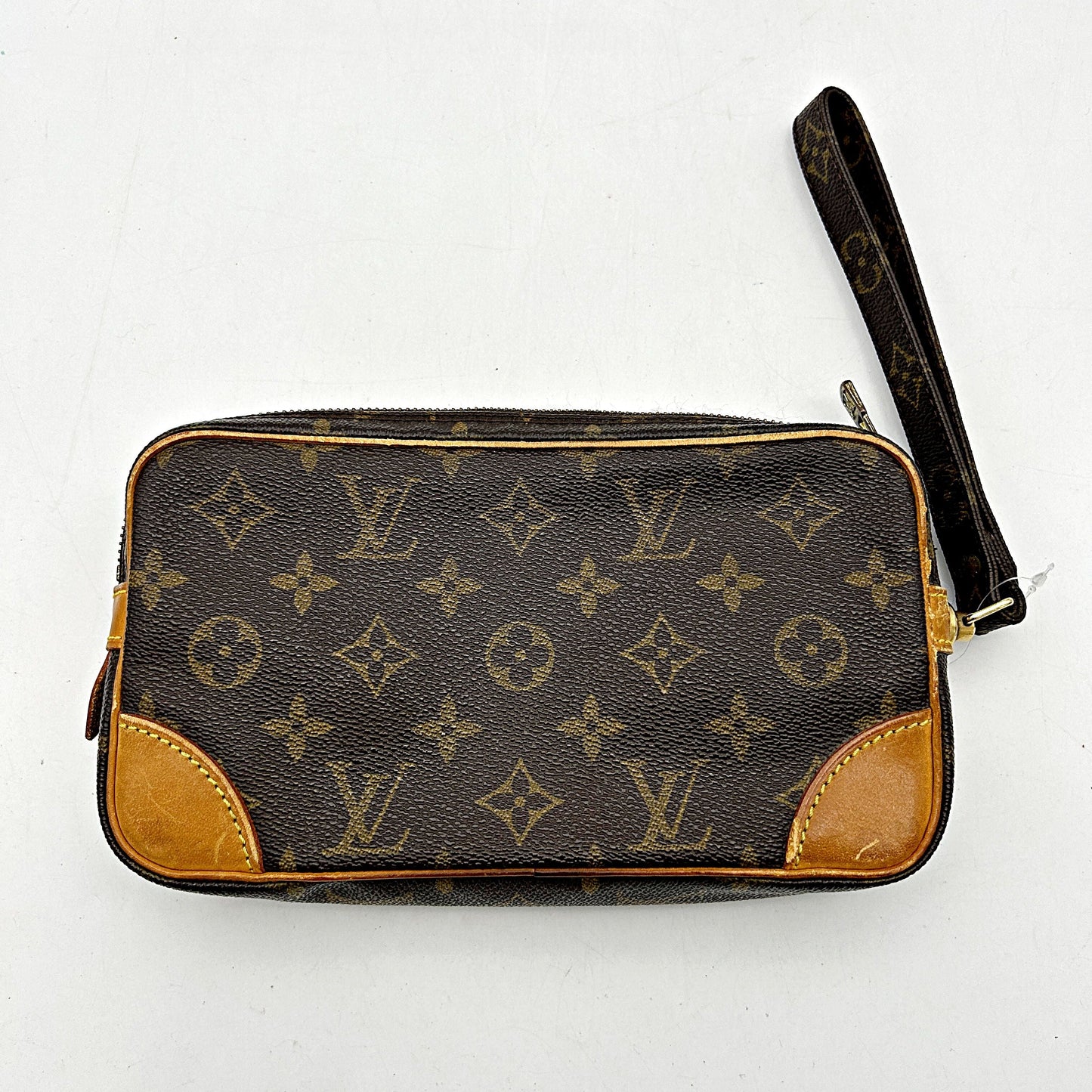 LOUIS VUITTON Monogram Pochette Marly Dragonne  lv9919cc