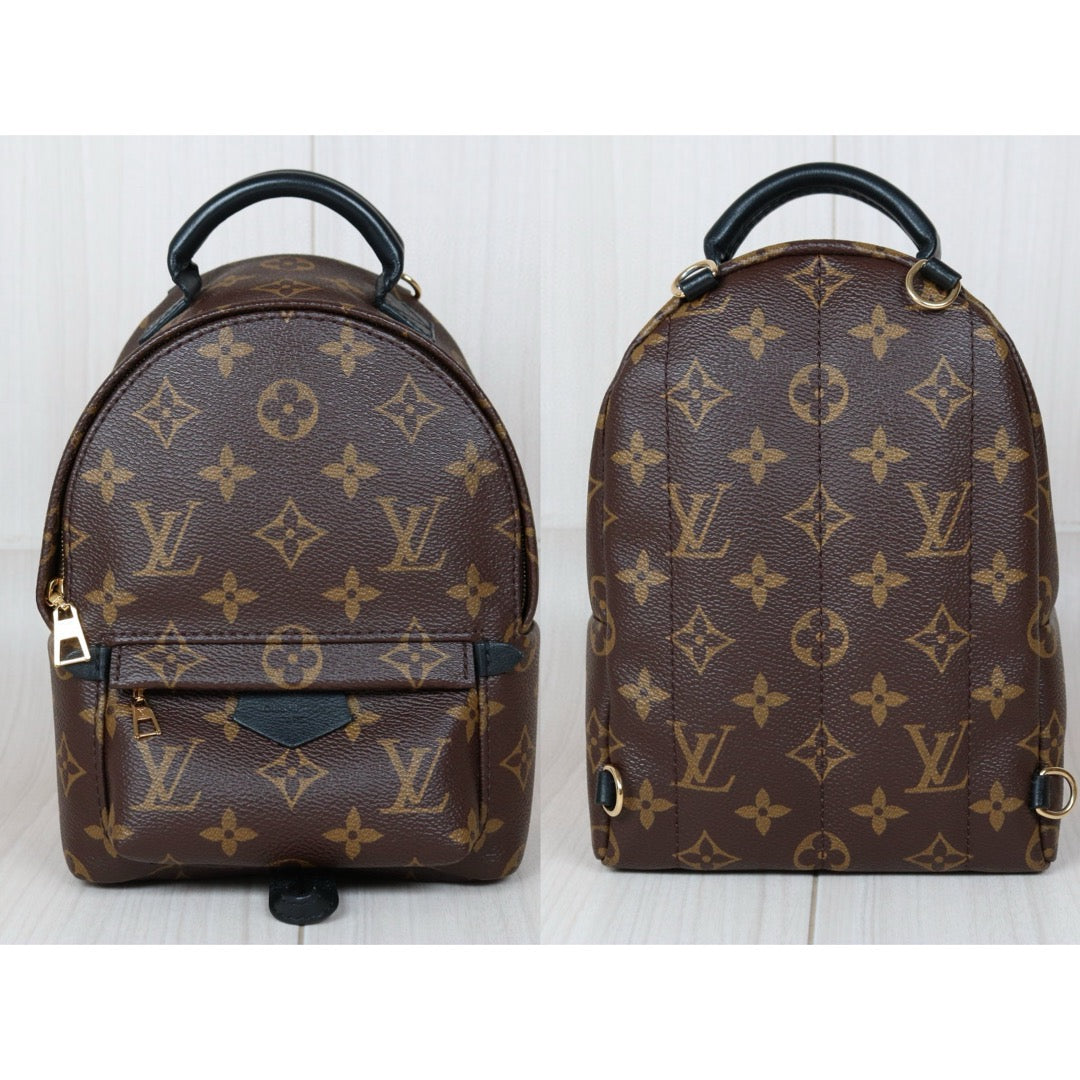 Very Good ( Rank A) ｜  LV Monogram Coated Canvas Mini Palm Springs Backpack｜S24101201