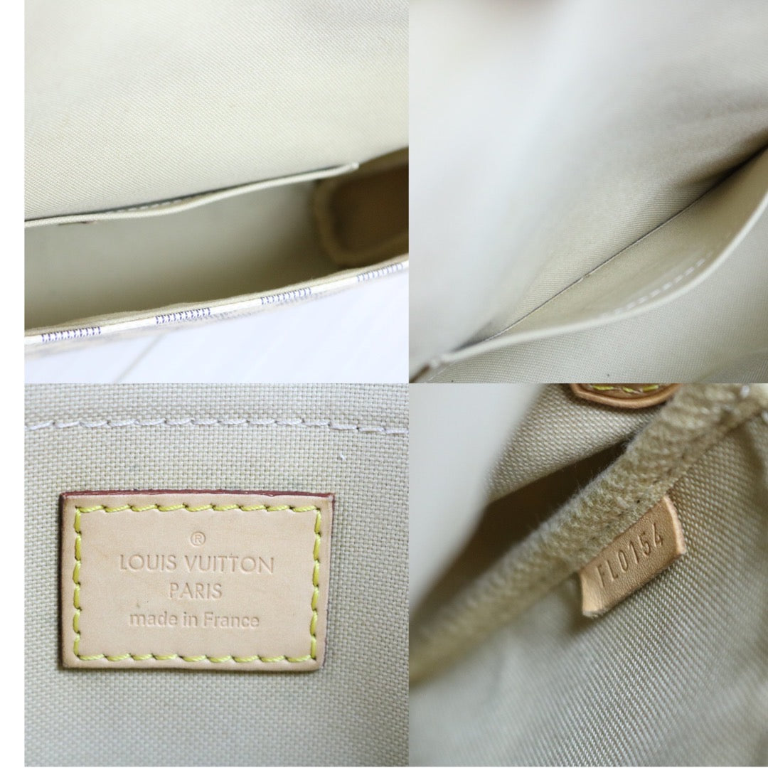 Rank A ｜ Louis Vuitton Damier Azur Favorite MM Shoulder Bag｜S24040205