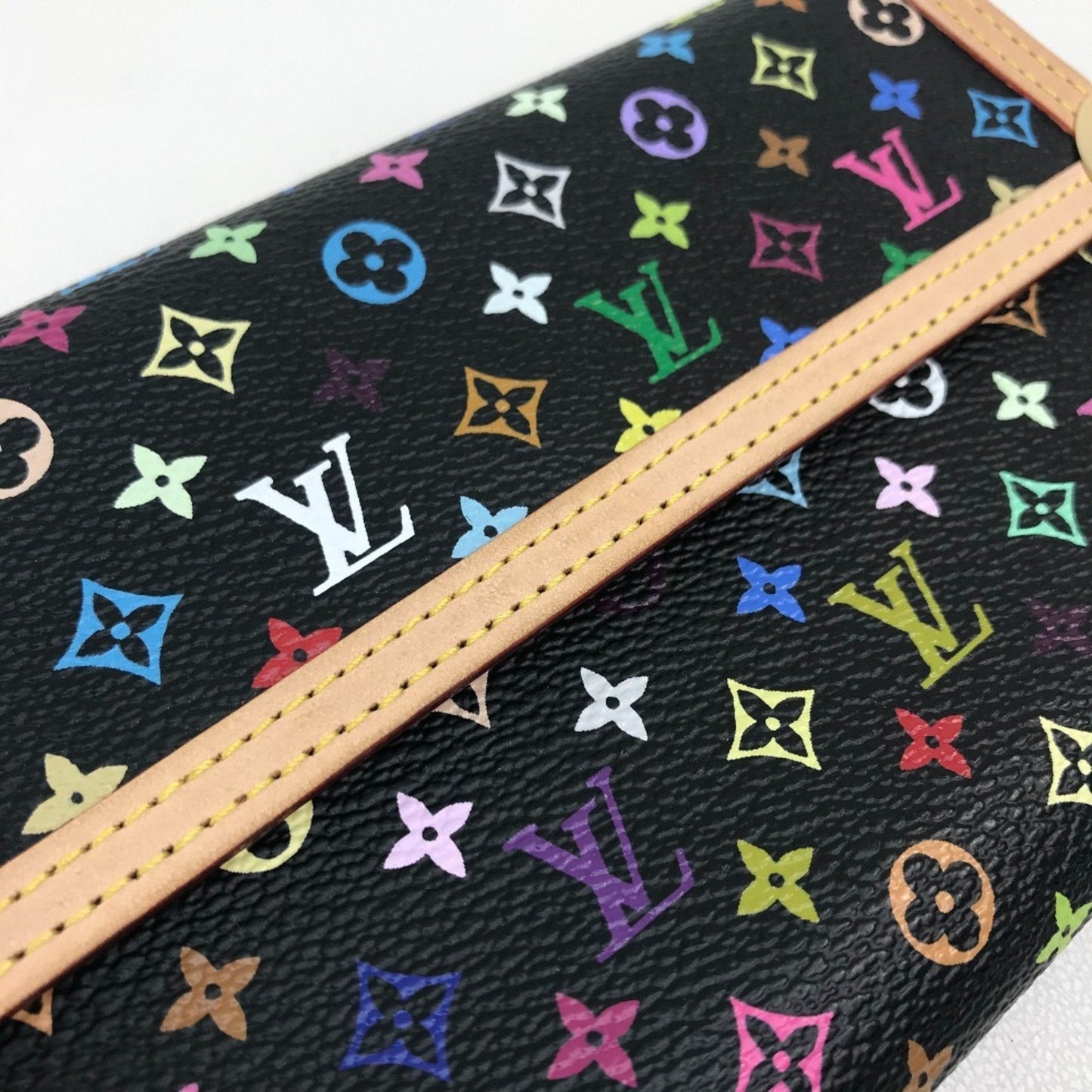 Louis Vuitton Monogram colore  Monogram  Noir Monogram colore Coin Purse/Coin Case