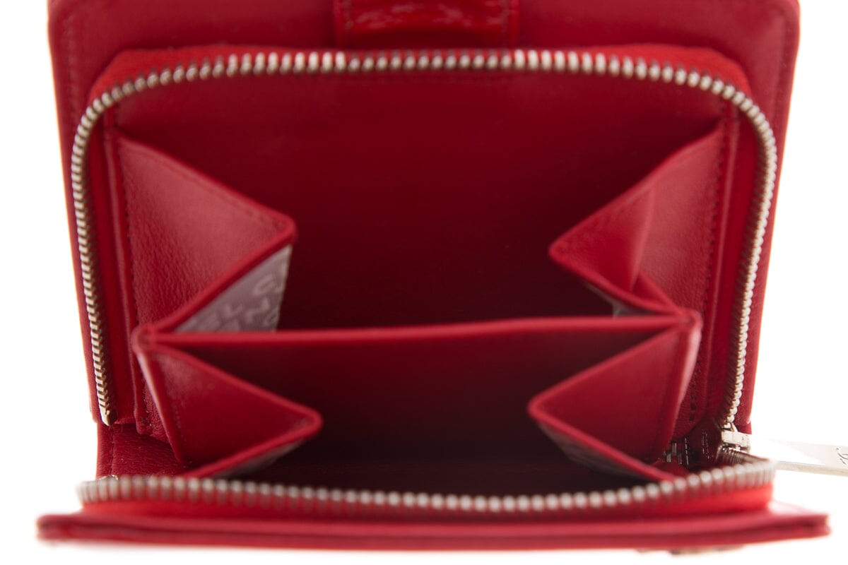 Chanel 2008/09  Red Patent Leather Wallet