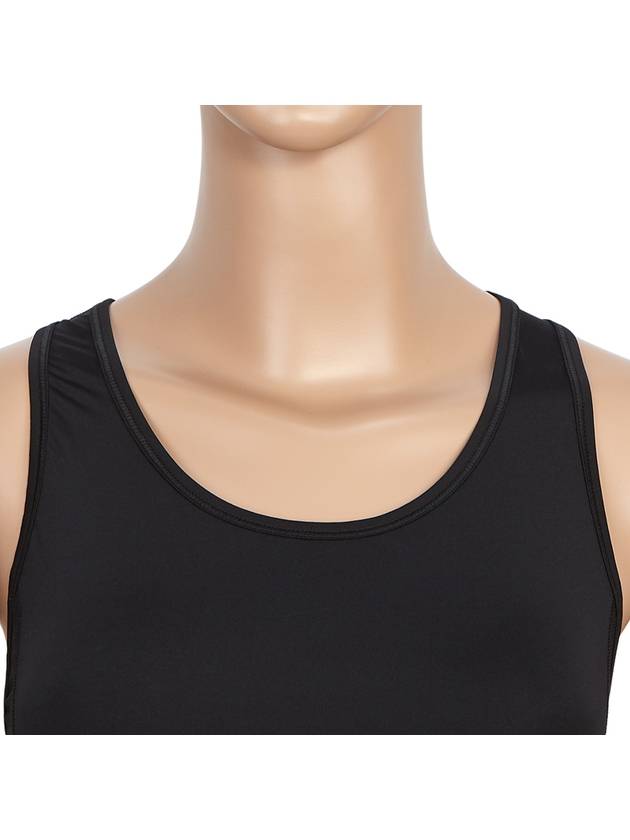 Luxury Balenciaga  WoMen's Athletic Sports Bra Black