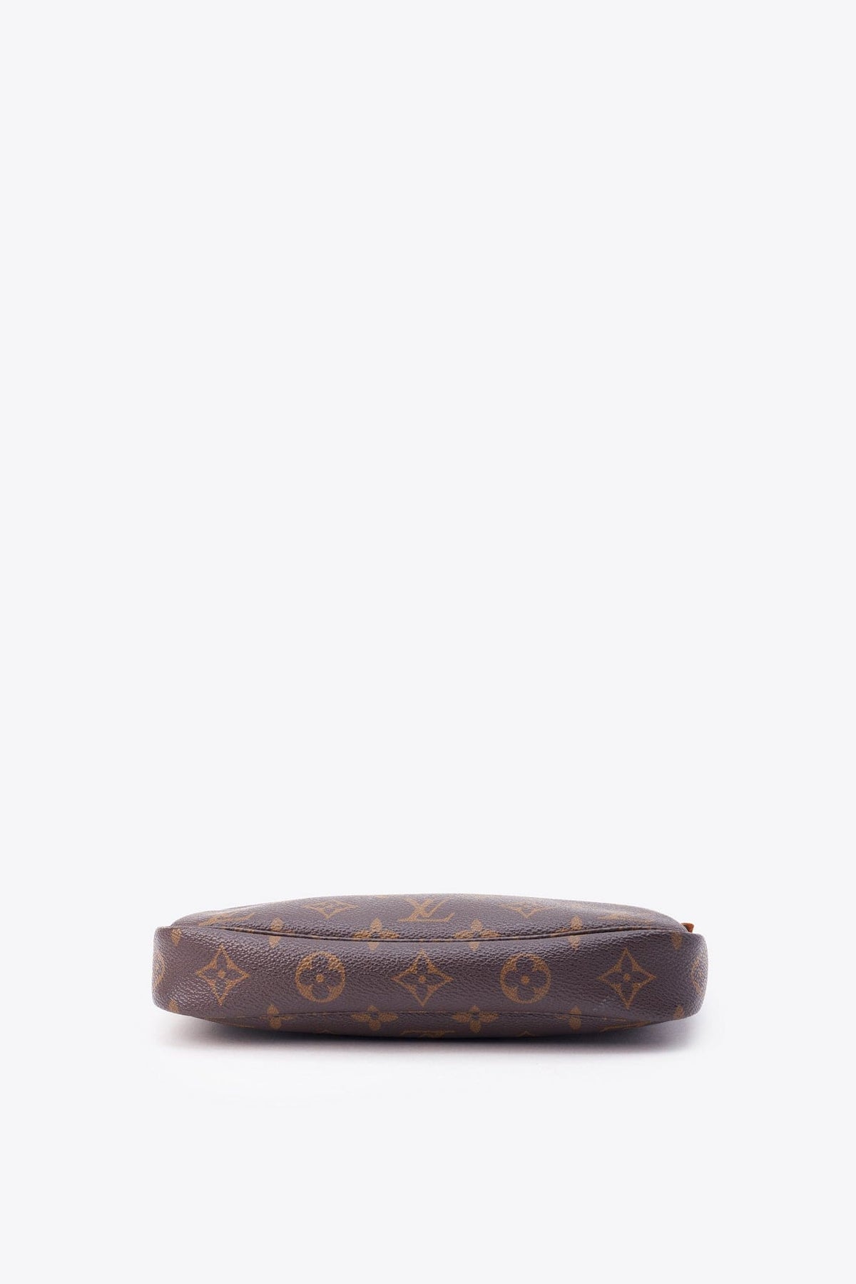 Louis Vuitton Pochette Bag In Brown Monogram Coated Canvas