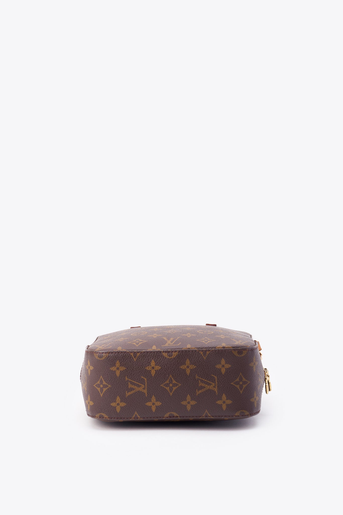 Louis Vuitton Spontini Crossbody In Brown Monogram Coated Canvas