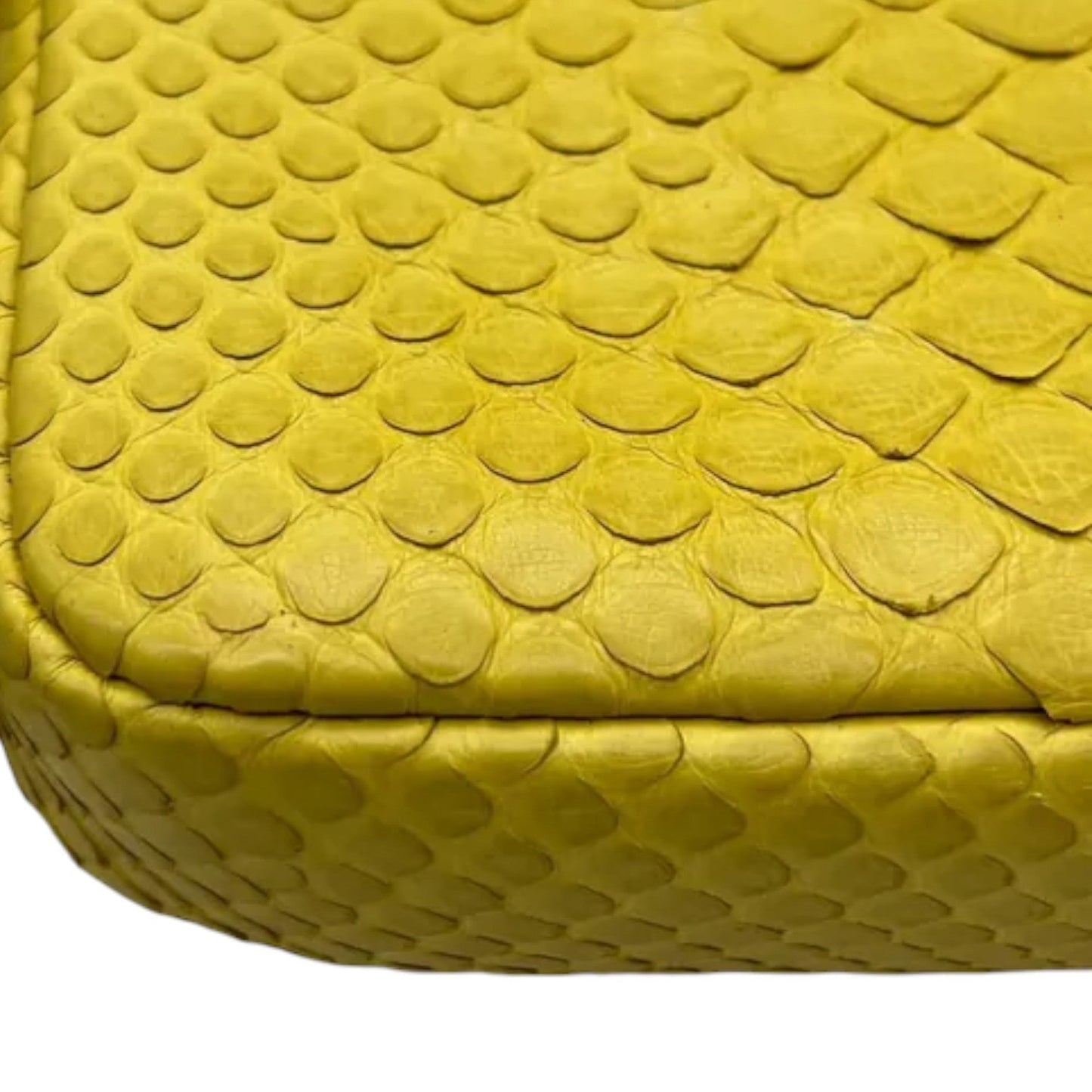 Wallet on Chain WOC Python Snake Skin Yellow GHW