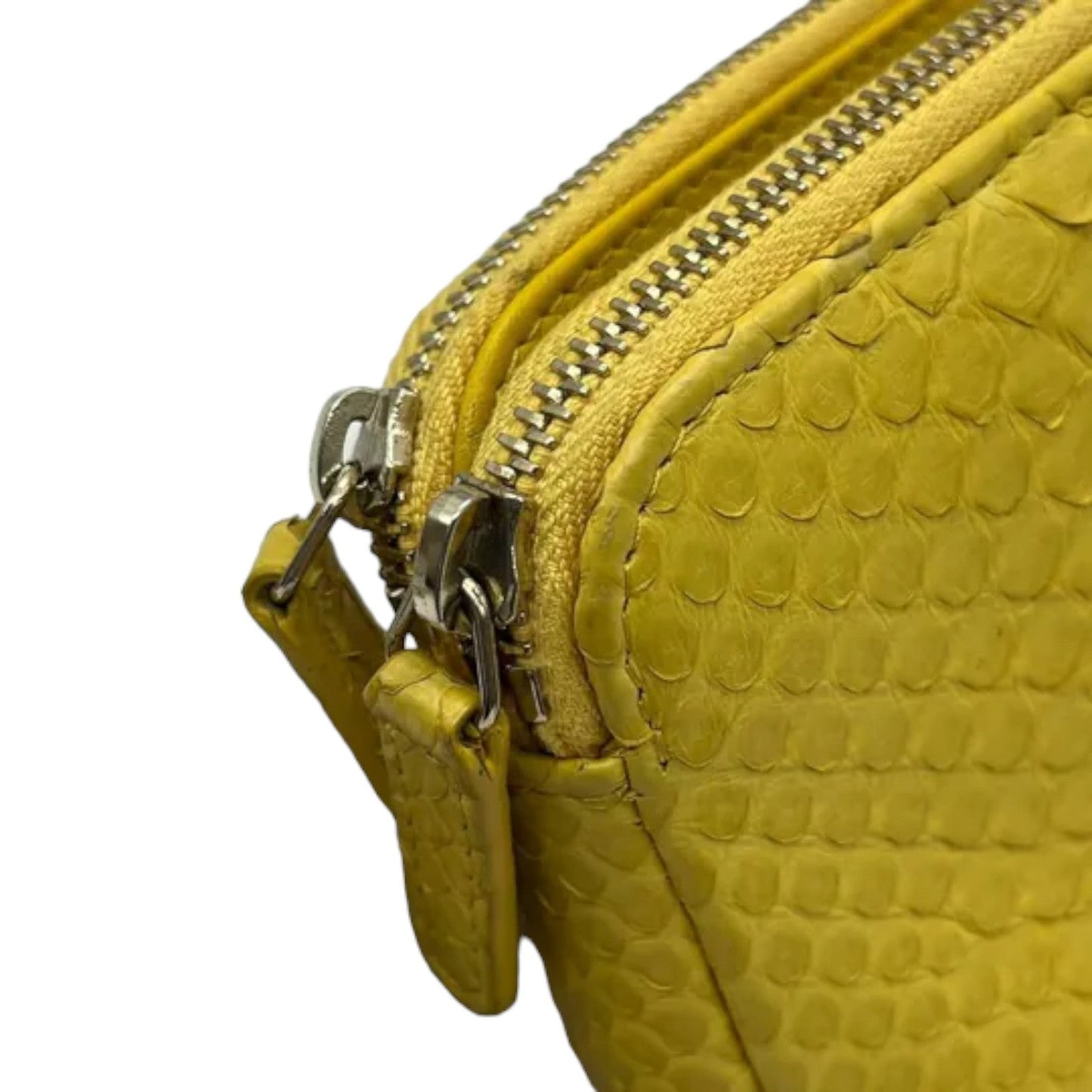 Wallet on Chain WOC Python Snake Skin Yellow GHW