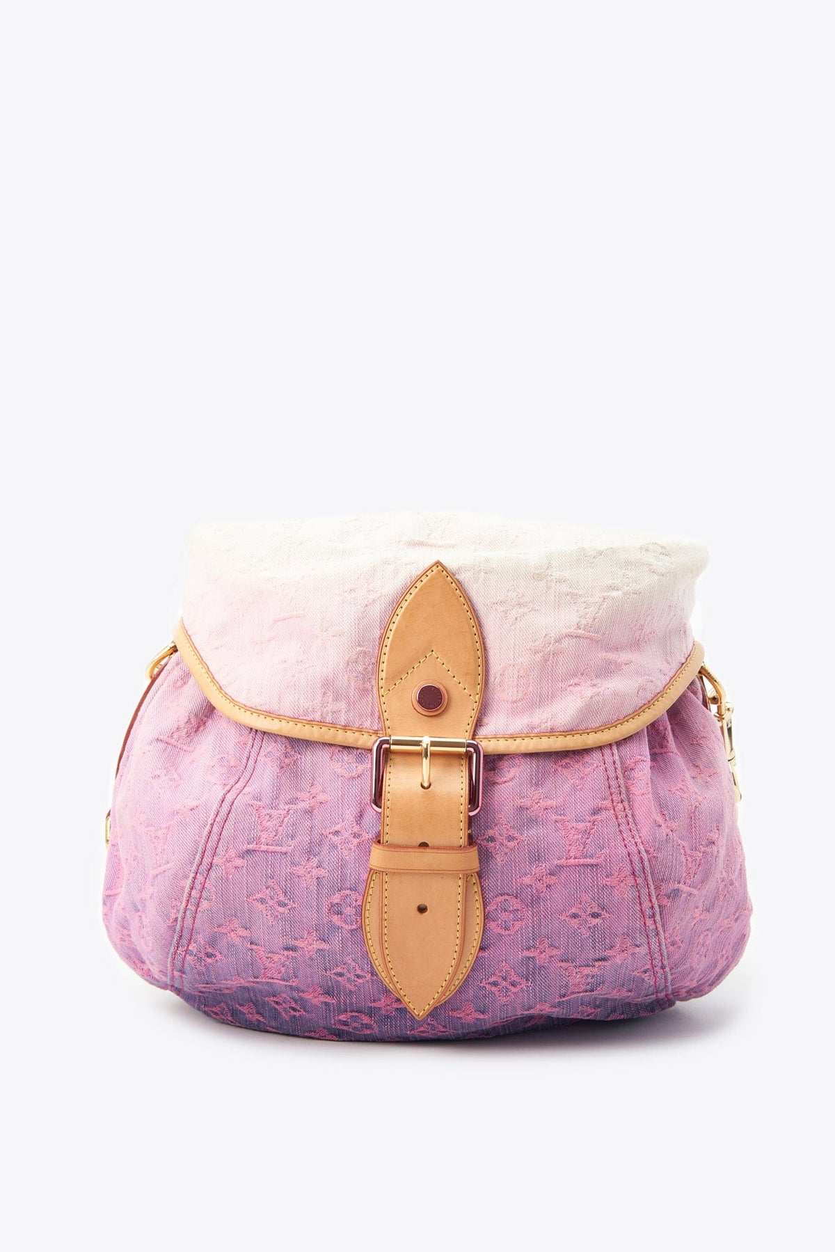 Louis Vuitton Rose Pink Denim Sunburst / Sunshine Bag