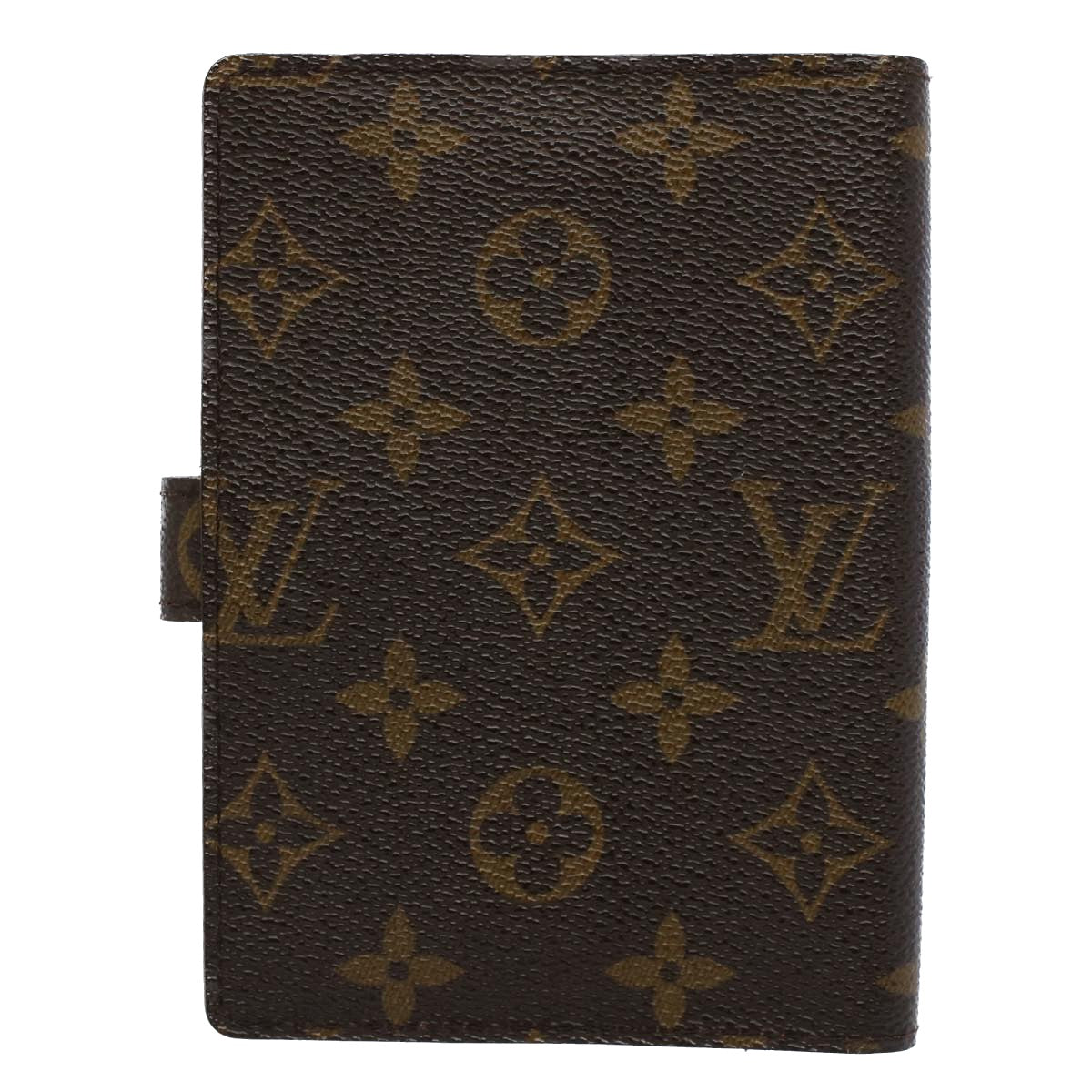 LOUIS VUITTON Monogram Agenda PM Day Planner Cover R20005 LV Auth 54411