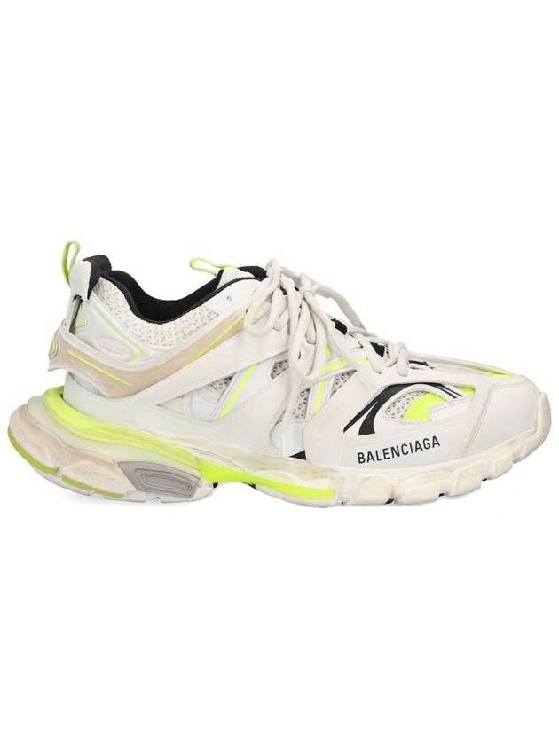 Luxury Balenciaga  Track Low Top Sneakers Fluo Yellow White