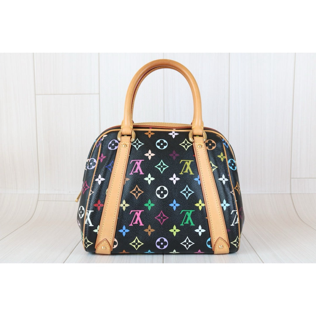 Rank AB｜  LV Monogram  Multicolor Bowling Bag Hand Bag ｜S24082201