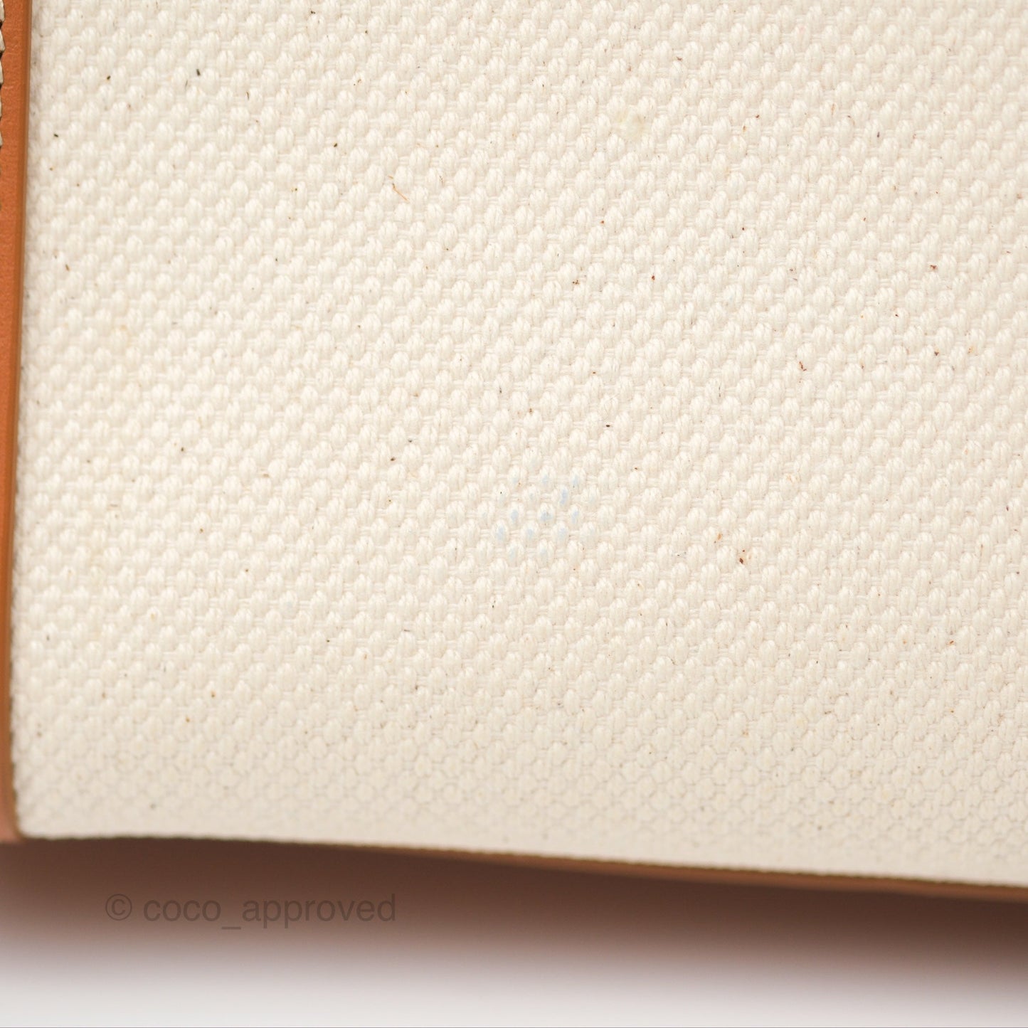 Celine Small Vertical Cabas Tote With Celine Print Natural/Tan