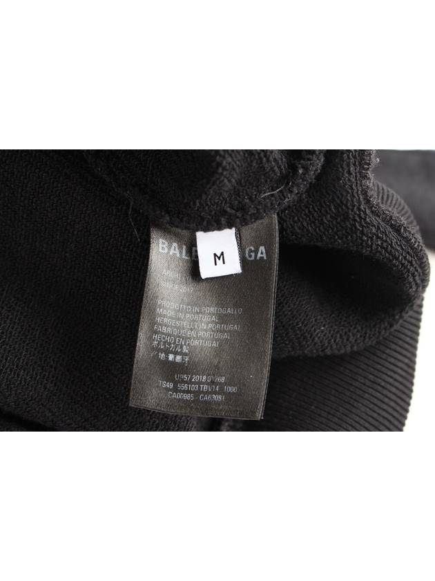 Luxury Balenciaga  Wave Logo Hoodie M