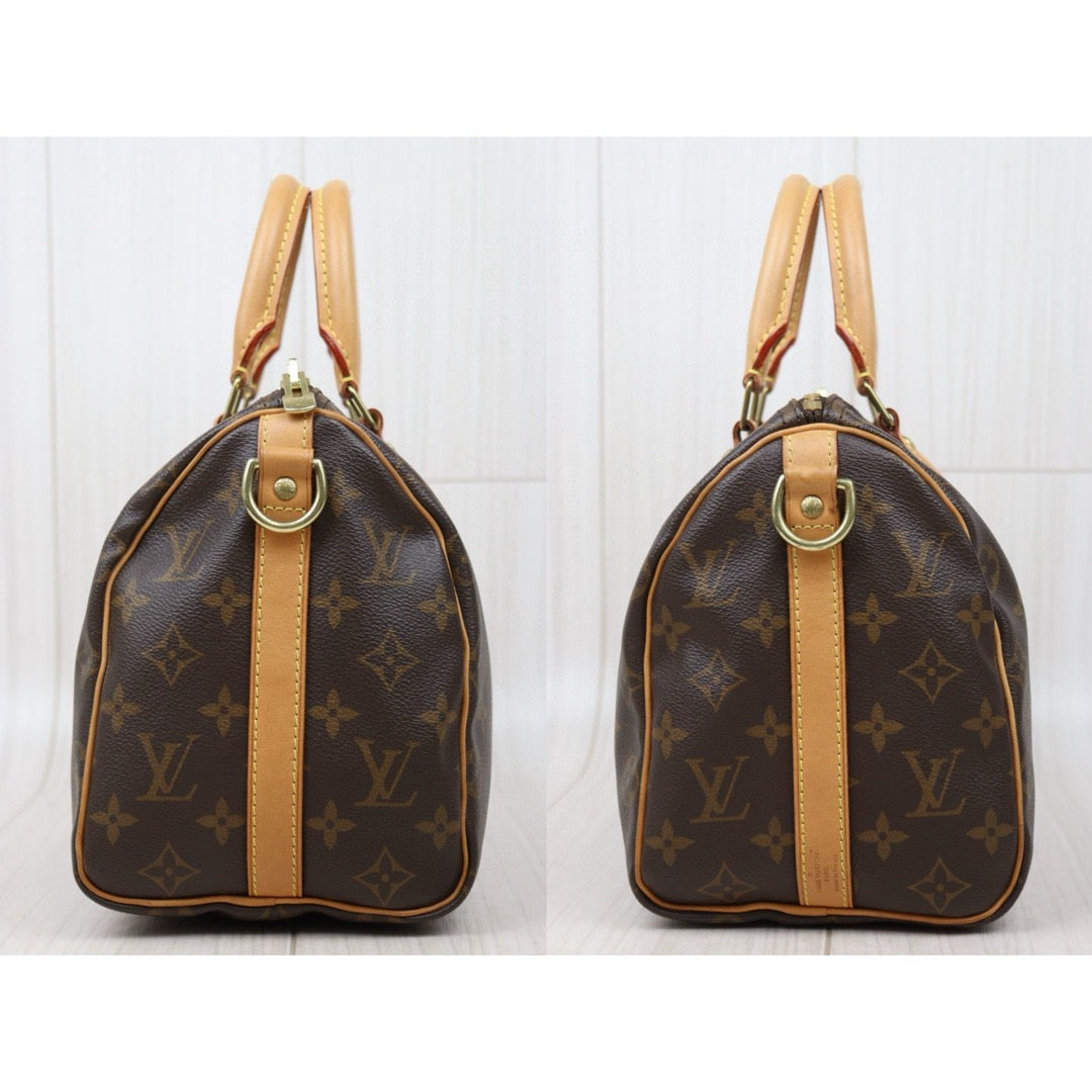 Good ( Rank AB) ｜ LV Monogram Speedy 25 Hand Bag With Shoulder Strap｜S25033007