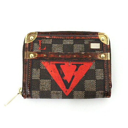 Louis Vuitton Damier  Damier Canvas  Color Damier Canvas Coin Purse/Coin Case