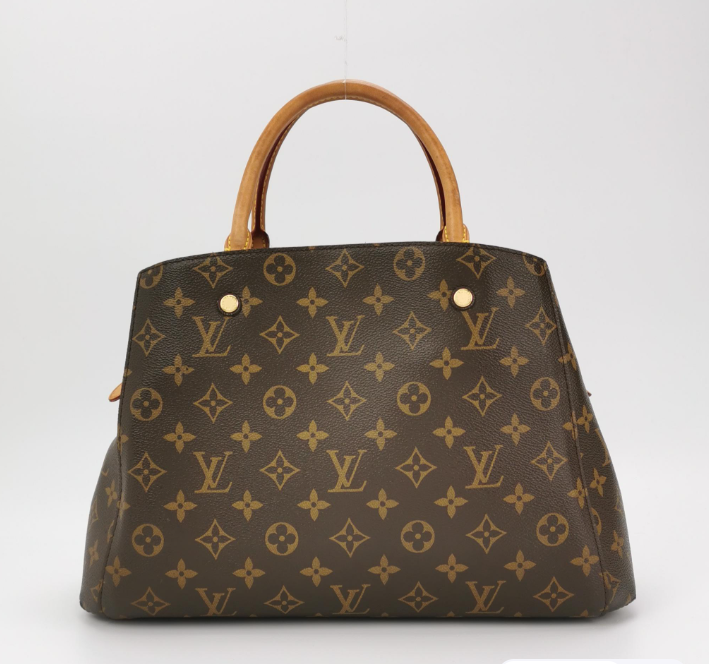 Preloved Louis Vuitton (LV) Monogram Montaigne Medium 35CM brown 2014YEAR 250205781050440