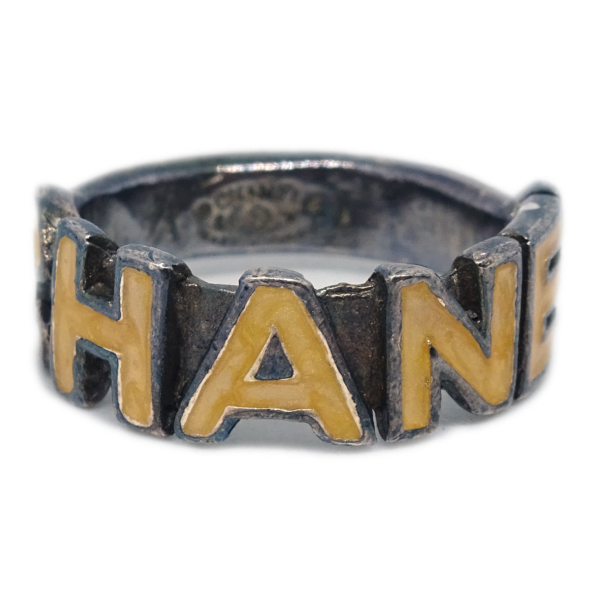 Chanel Ring Silver #51 #11 00T